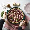 Plat à tarte vert forêt 30 cm - Visuel 2